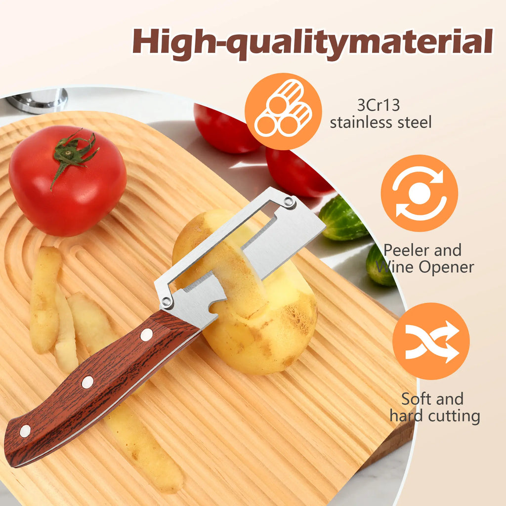 🔥 3-in-1 Grater, Peeler & Bottle Opener – Ultimate Kitchen Tool