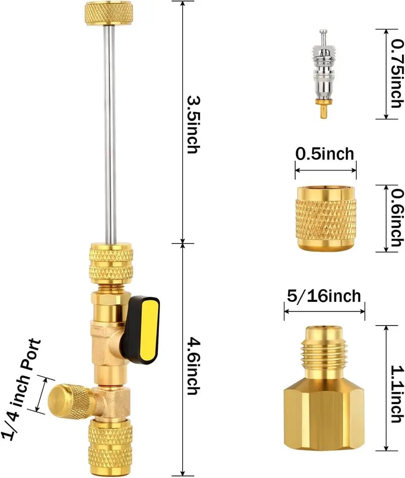 ✨Professional AC Valve Core Remover & Installer Kit