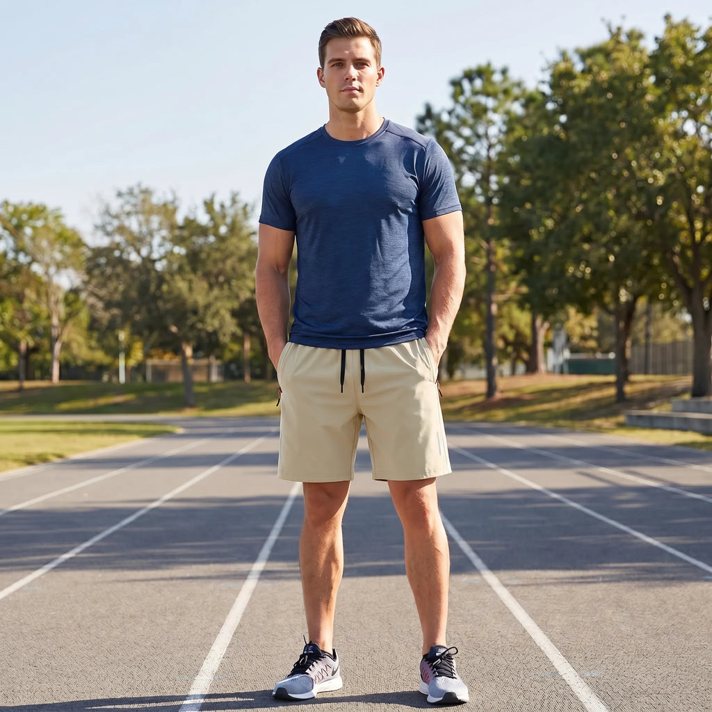 🎉 Men's 5-Pack Quick-Dry Shorts – Lightweight Breathable Athletic & Casual Shorts