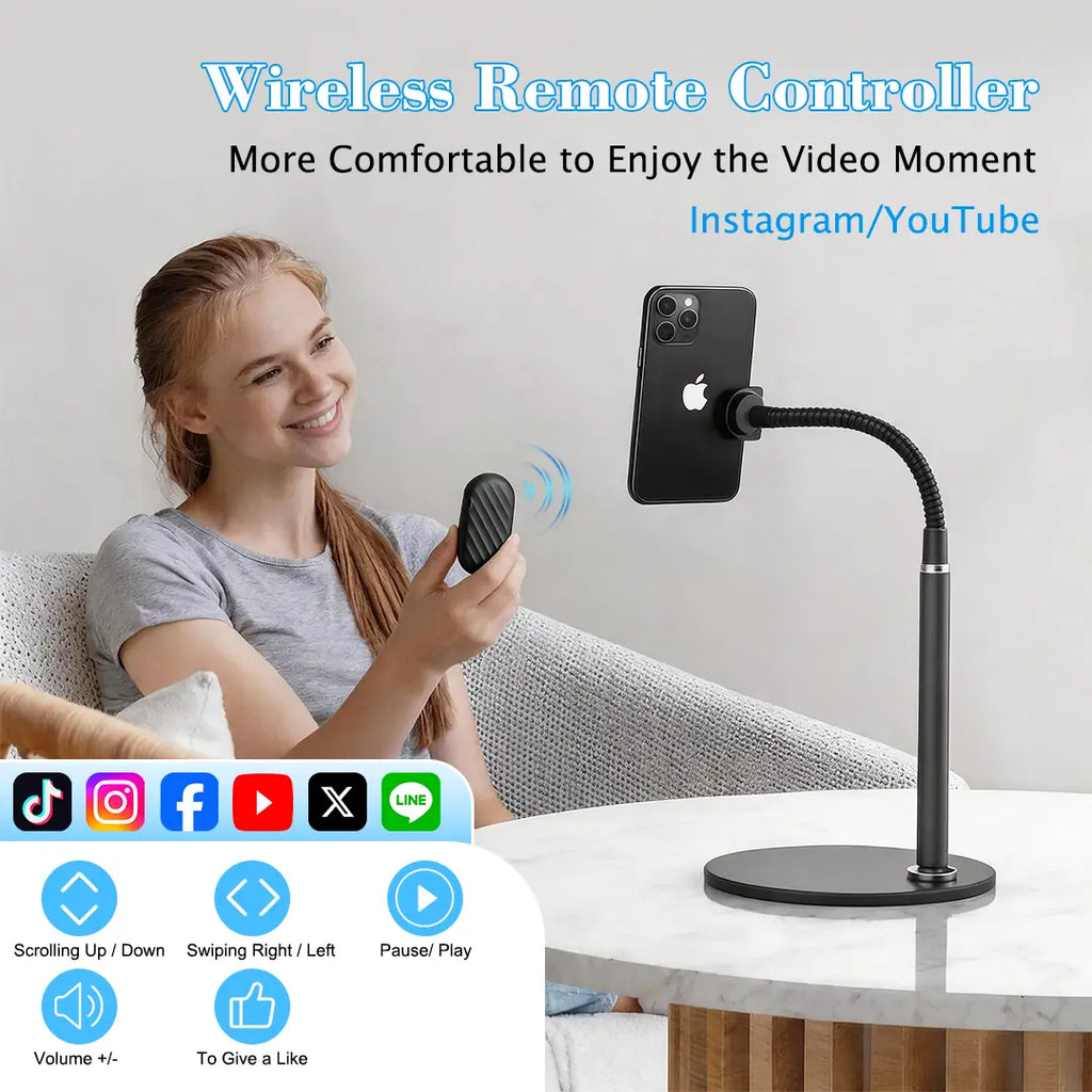 📱2026 New Release Remote Control for TikTok Scrolling – Wireless Scroller & Camera Shutter