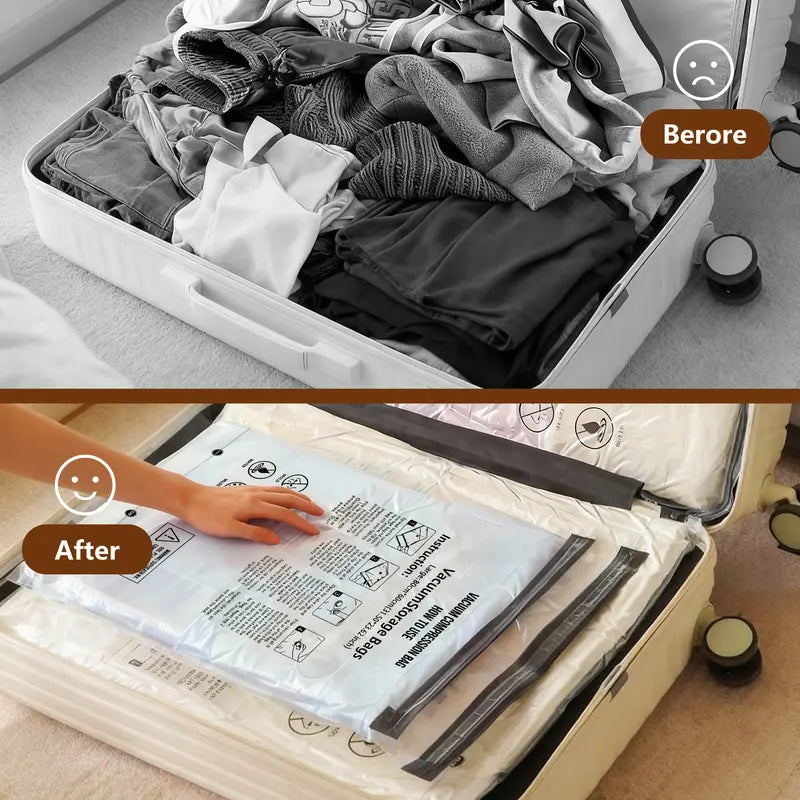 🔥Cordless Travel Vacuum Storage Compression Bag Set