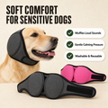 Ezvara™ Noise Cancelling Dog Ear Wrap – Calming Ear Cover for Fireworks & Thunderstorms