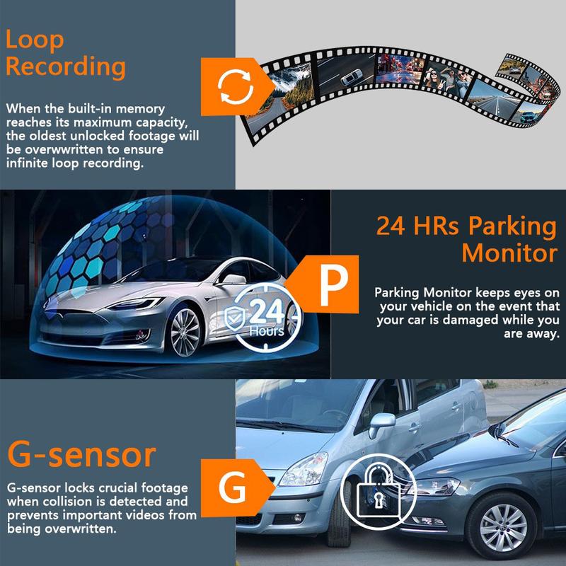 ⚡Flash Sale🔥 50K+ SOLD! Almost Gone - Full View Car Dashcam System