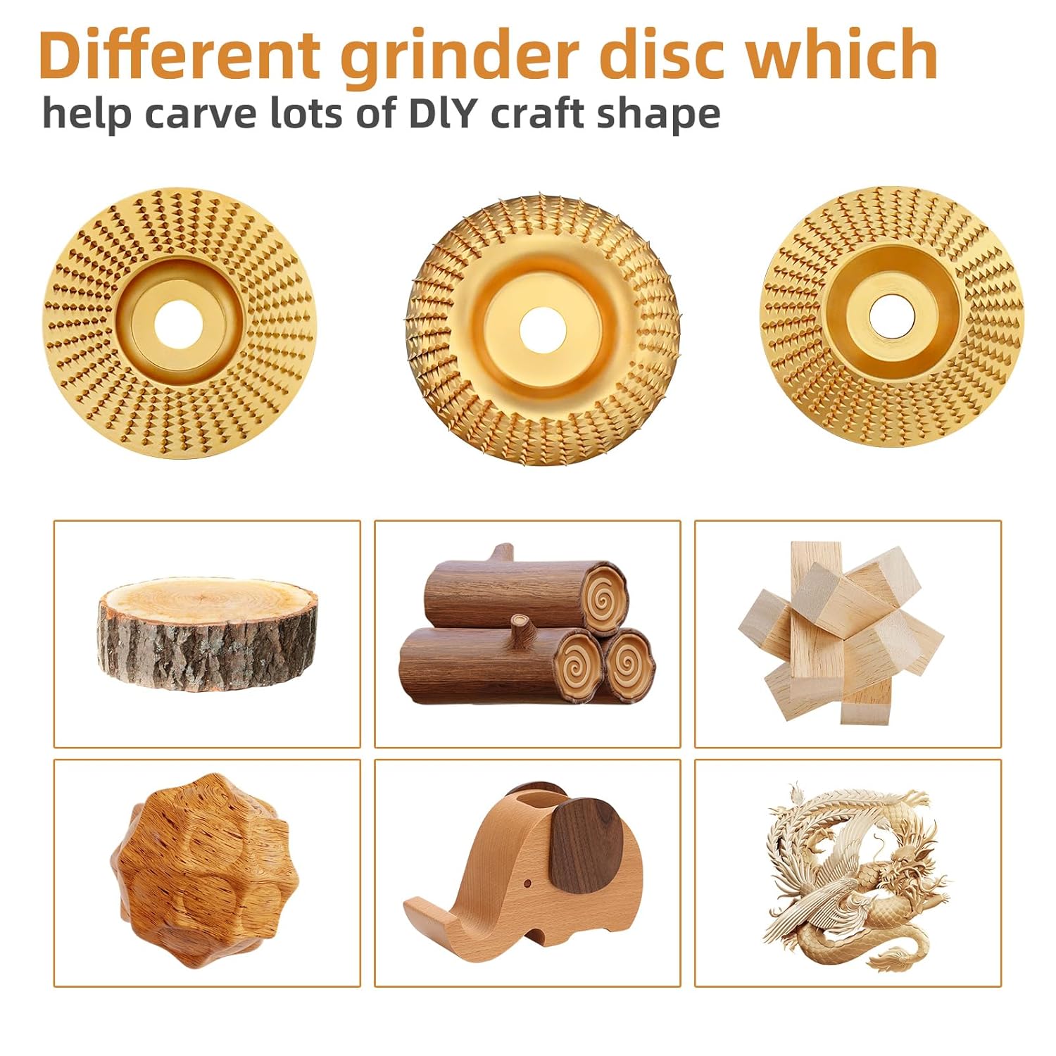 🎁Heavy-Duty Wood Carving DiscSet (3Pcs)