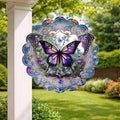 🦋Lucky Mandala Windmill – 3D Kinetic Art, Indoor/Outdoor, Stainless Steel