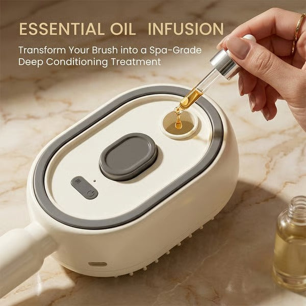 🎁2026 Hot Sales 50% OFF-⚡Electric Spray Air Cushion Massage Comb
