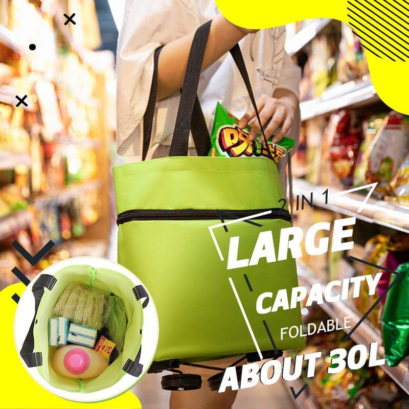 🔥HOT SALE 49% OFF🔥Foldable 2-in-1 Shopping Bag