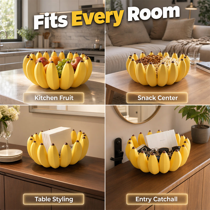 🍌Limited-time 49% off🍇Creative Banana Shape Fruit Bowl🍓